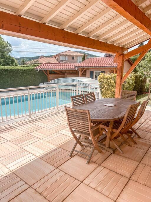 Magnifique Maison A Lentilly - Piscine Dış mekan fotoğraf