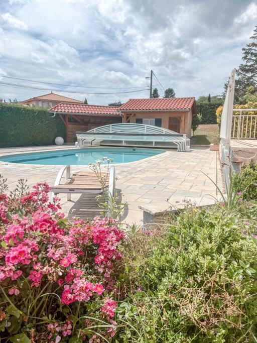 Magnifique Maison A Lentilly - Piscine Dış mekan fotoğraf
